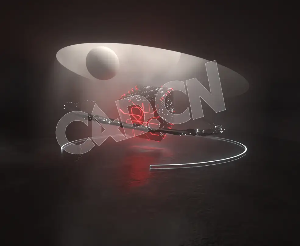 C4D OCTANE科幻抽象能量立方体概念工程 - C4D之家 - A.jpg