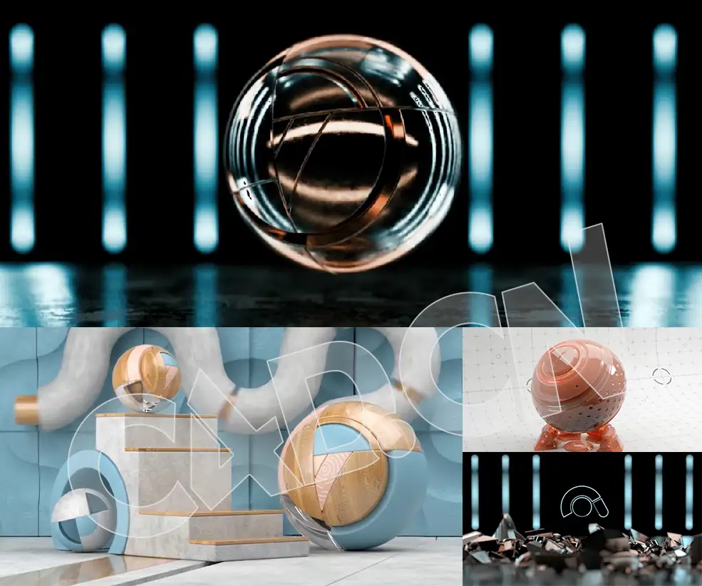 C4D Redshift渲染器全面中不错进阶视频教程 Redshift for Cinema 4D