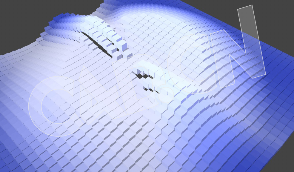 C4D波动的立方体动画工程 Grouping-Fields-Start