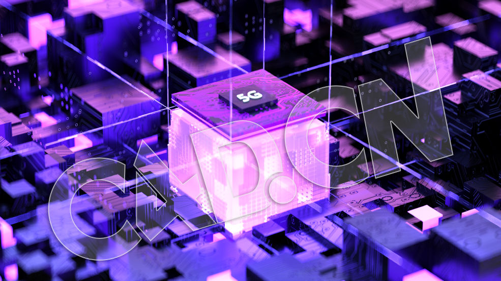 C4D OCTANE科技智能5G通信芯片创意工程