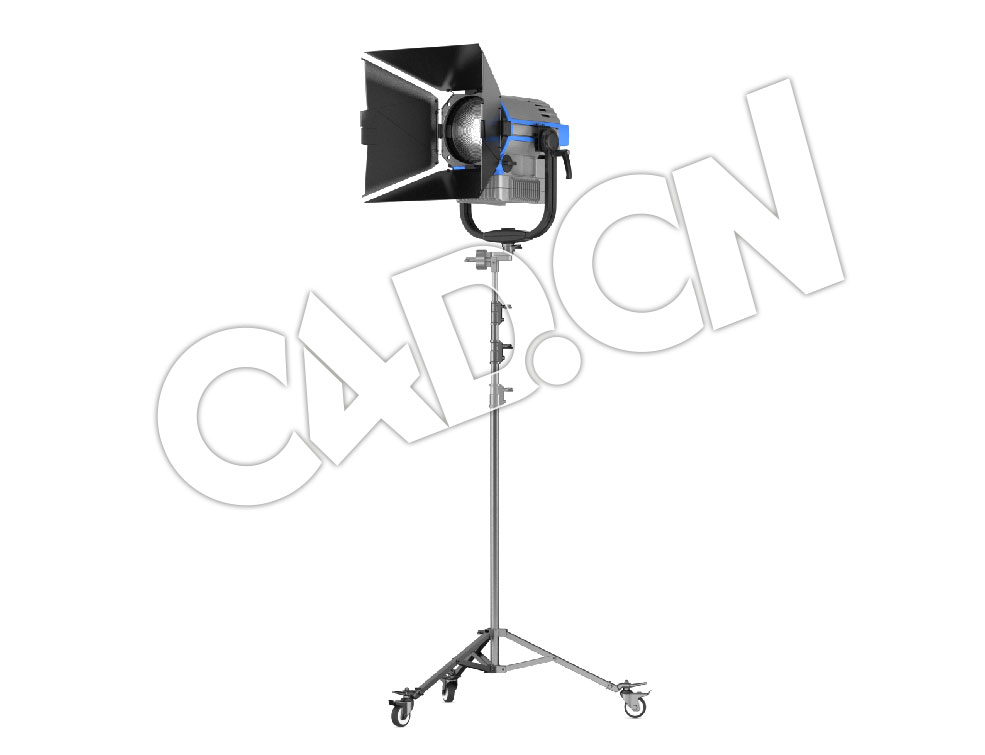 C4D德国阿莱L7C专业支架灯光器材LED聚光灯模型 Arri L7C - C4D之家 - 09.jpg