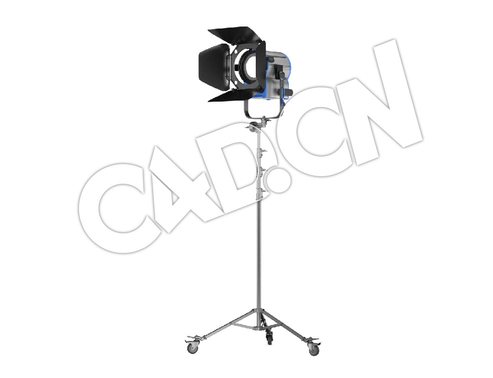 C4D片场影棚专业灯具模型 Arri Tungsten True Blue T5 - C4D之家 - 22.jpg