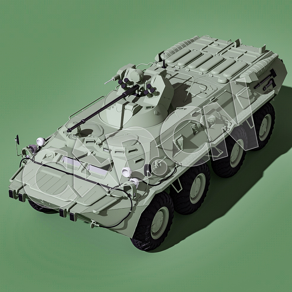 C4D陆地霸王BTR80A装甲输送车模型 BTR 80 HP - 3D Model - C4D之家 - BTR80A_interations1.jpg