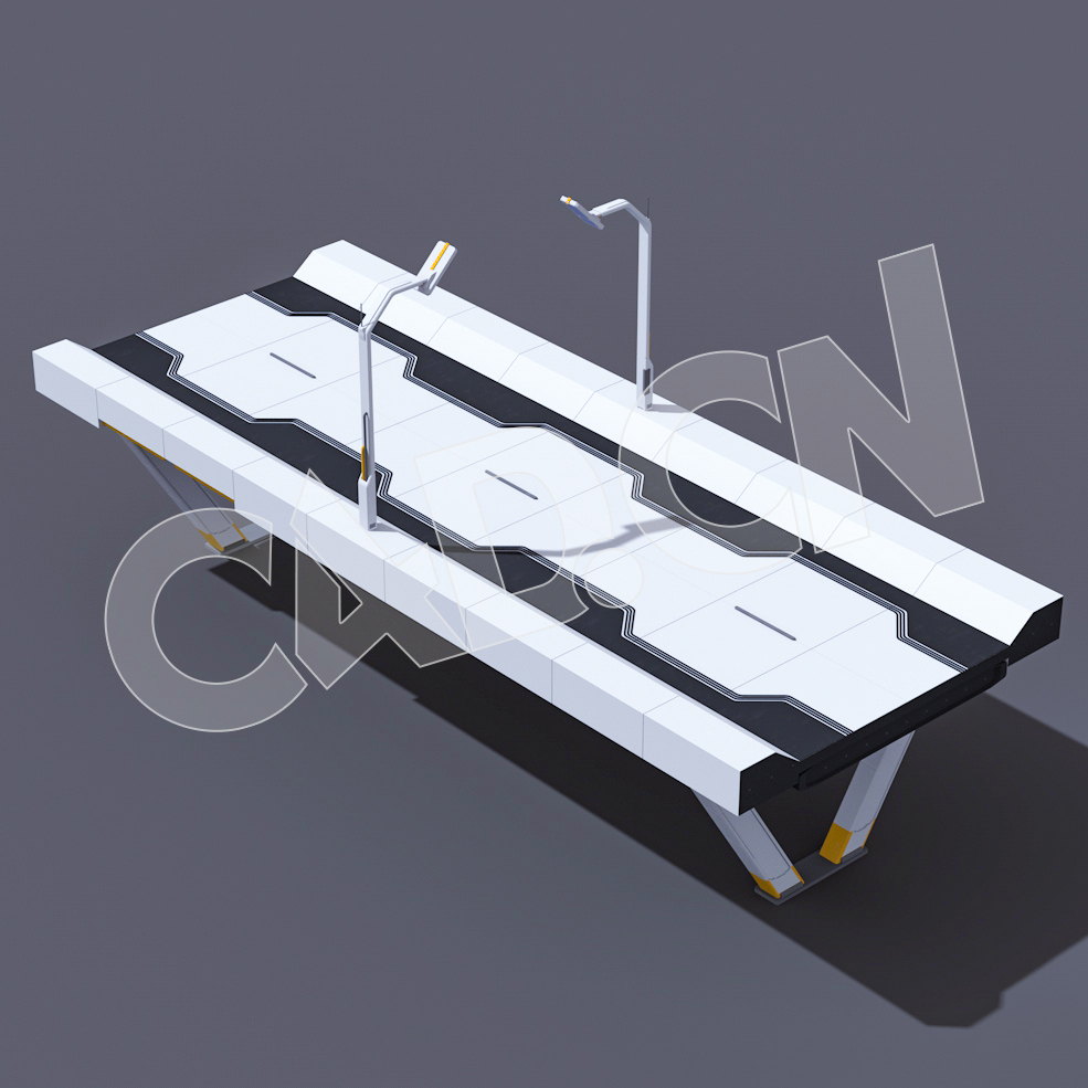 C4D未来城市直线行驶高架车道模型 - C4D之家 - 08.jpg