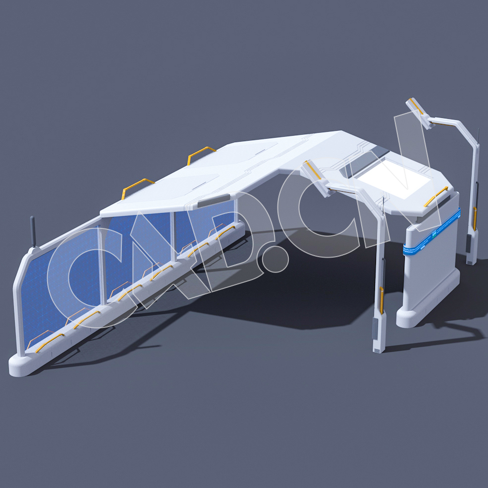 C4D科技城市未来城市数字通道模型 - C4D之家 - 15.jpg