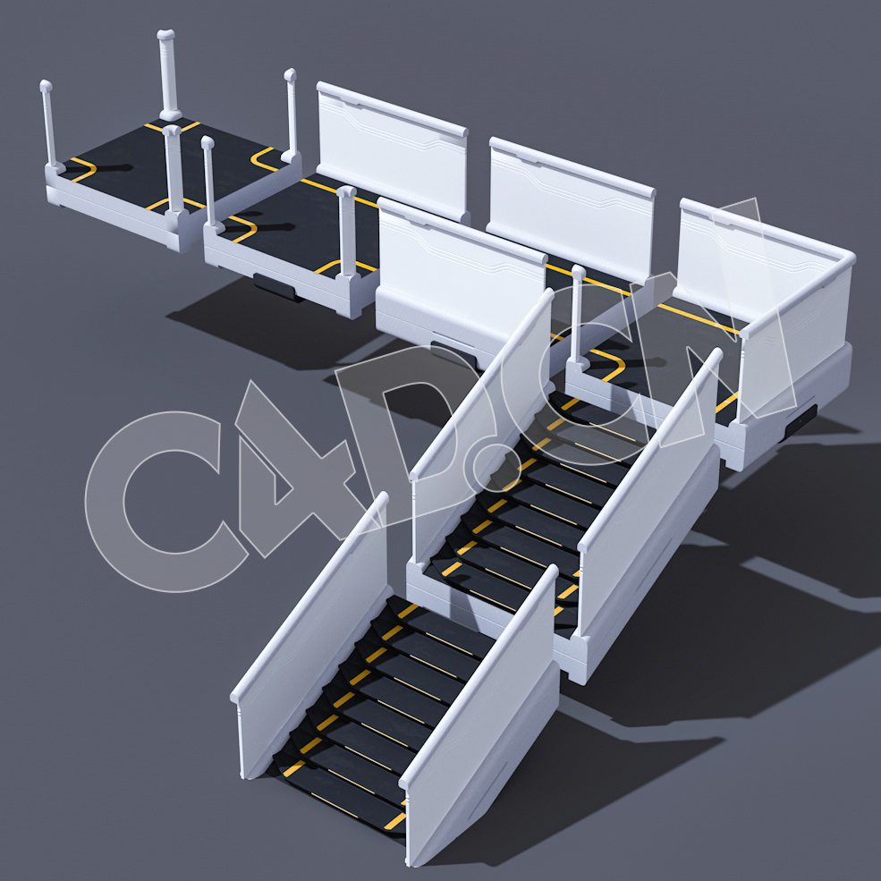 C4D科技城市未来城市科技楼梯模型 - C4D之家 - 20.jpg