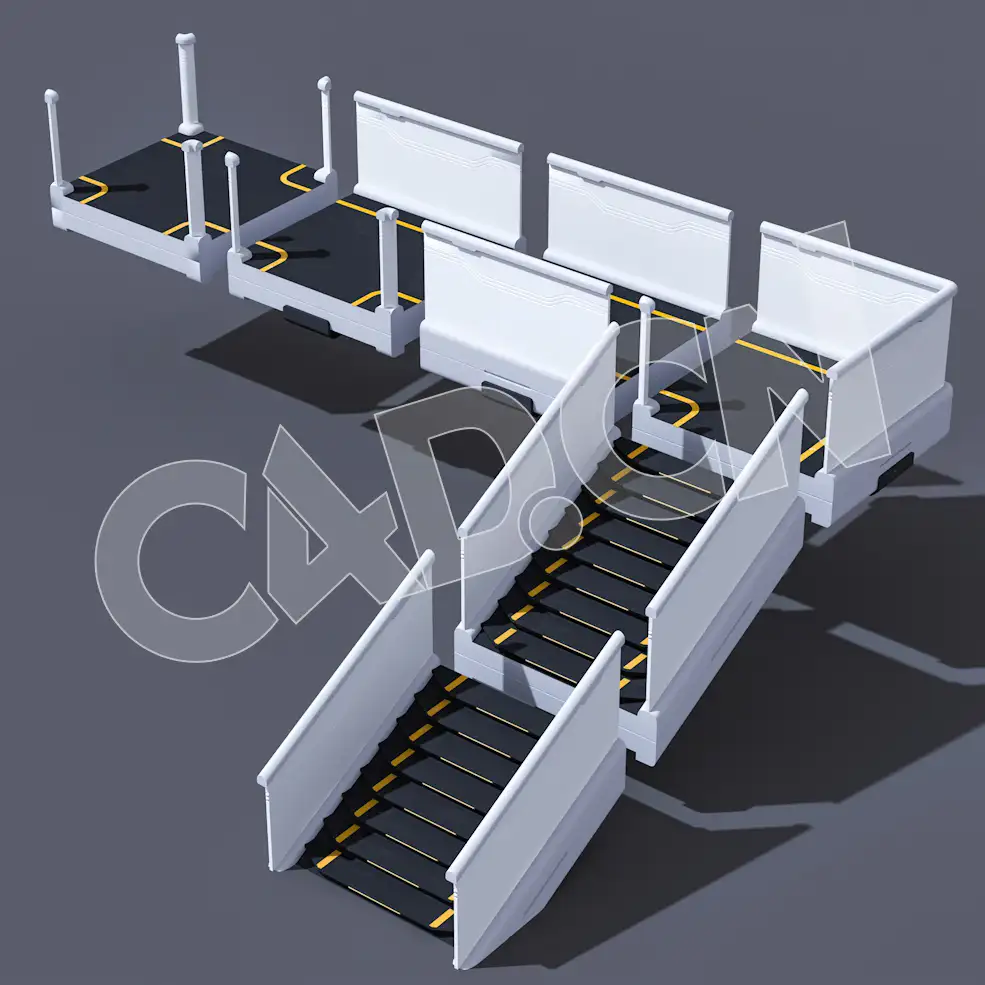 C4D科技城市未来城市科技楼梯模型 - C4D之家 - 20.jpg