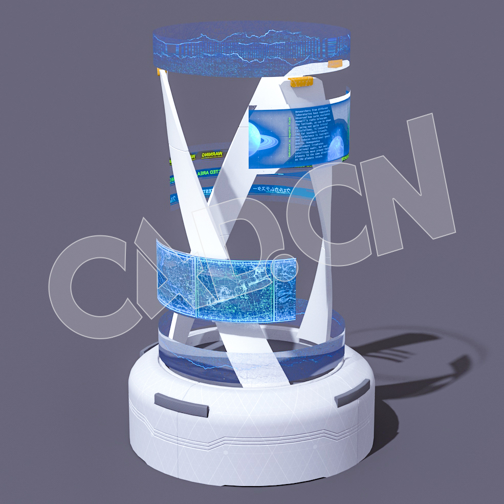 C4D科幻城市数字城市信息展示屏展台模型 - C4D之家 - 39.jpg