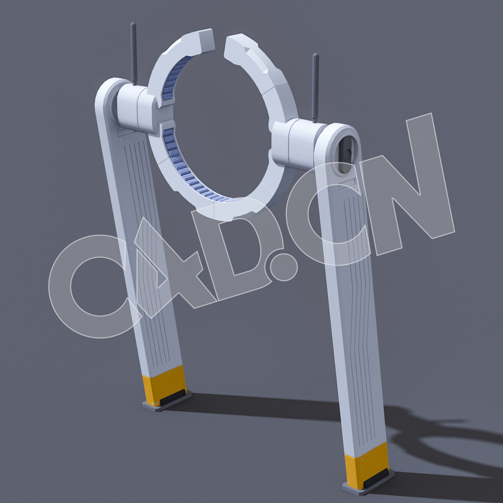 C4D数字城市未来城市科幻架子模型 - C4D之家 - 43.jpg