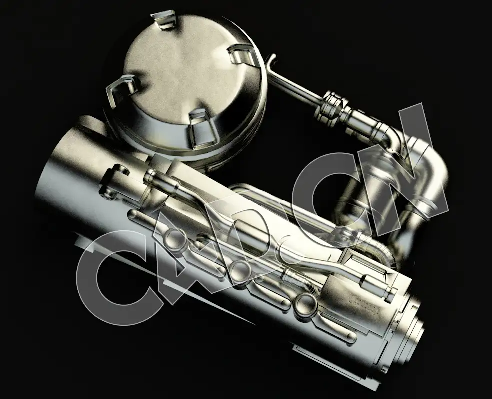 C4D科幻飞行器机械零件模型 Spaceship Kit Mechanical parts-09 - C4D之家 - 09.jpg