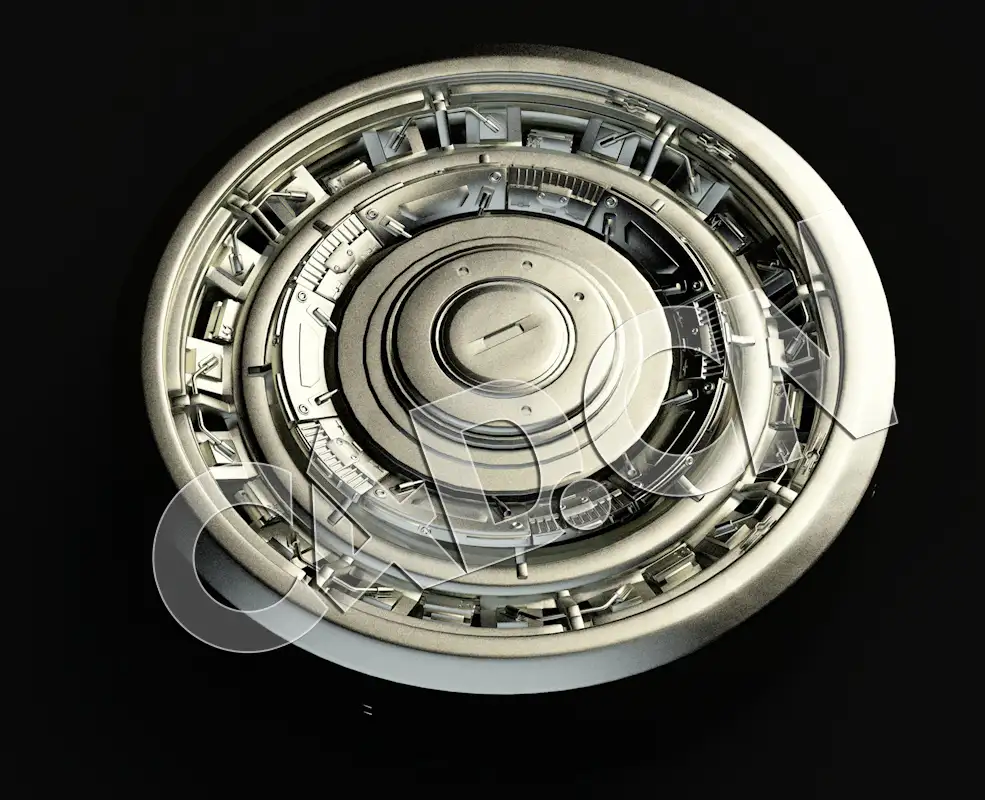 C4D科幻飞行器机械零件模型 Spaceship Kit Mechanical parts-15 - C4D之家 - 15.jpg