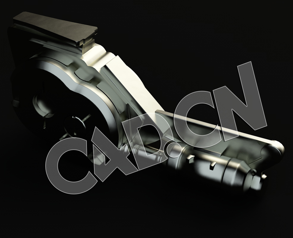 C4D科幻飞行器机械零件模型 Spaceship Kit Mechanical parts-20