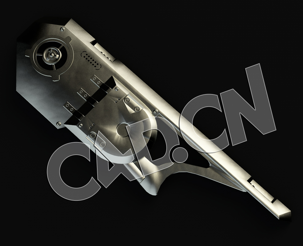 C4D科幻飞行器机械零件模型 Spaceship Kit Mechanical parts-25