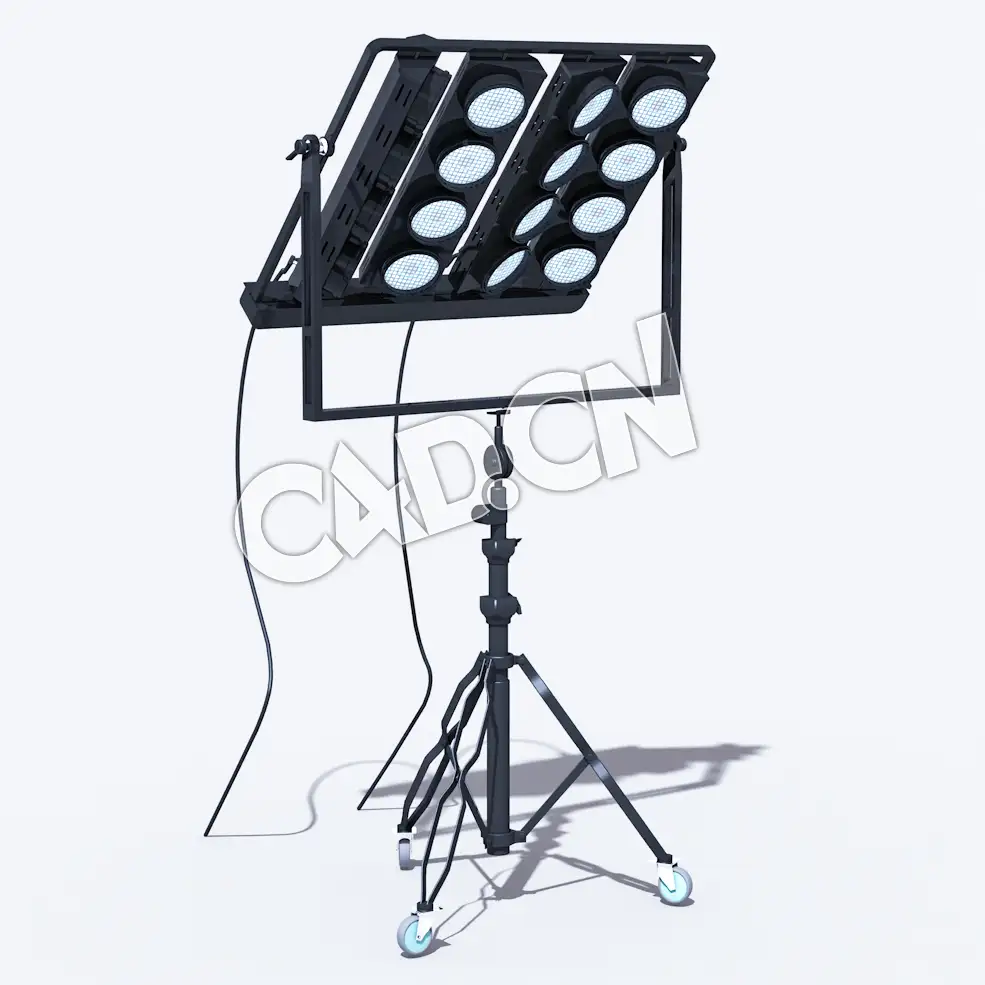 C4D演播室灯光模型 Video Production Pack - Studio Light