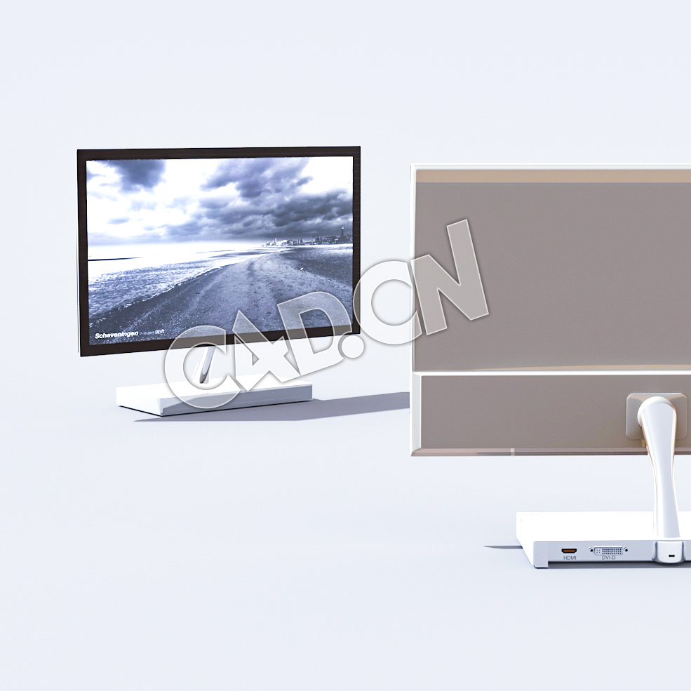 C4D LED电视显示器模型 Video Production Pack - LED TV - C4D之家 - 09.jpg