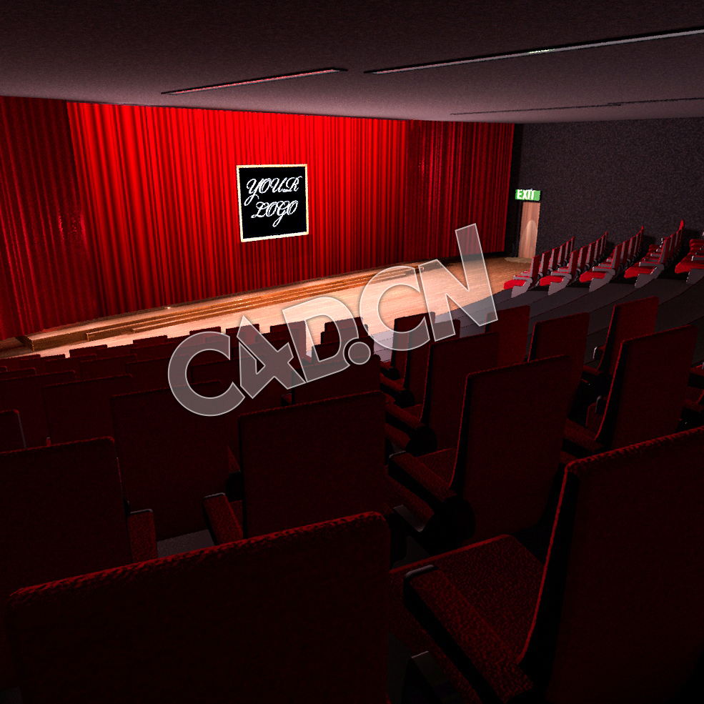 C4D电影院模型 Video Production Pack - Cinema - C4D之家 - 17.jpg