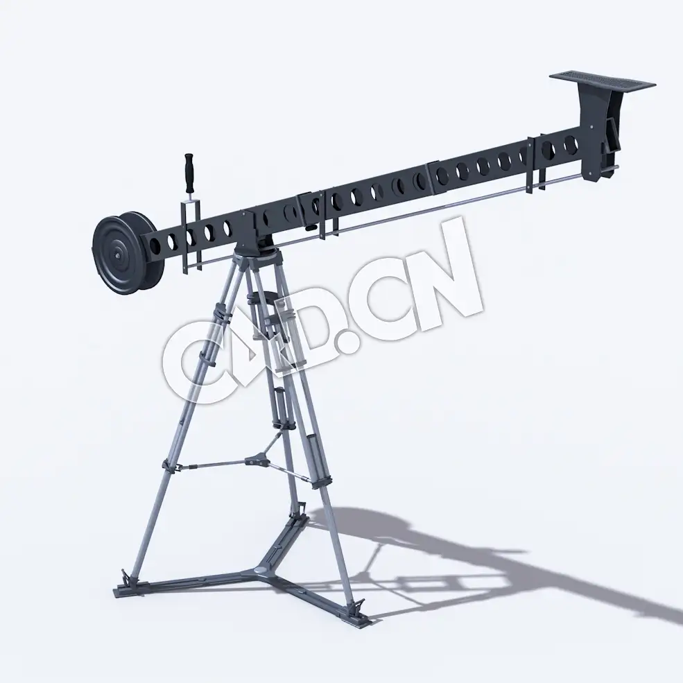 C4D摄像机起重机摄像机摇臂模型 Video Production Pack - Camera Crane