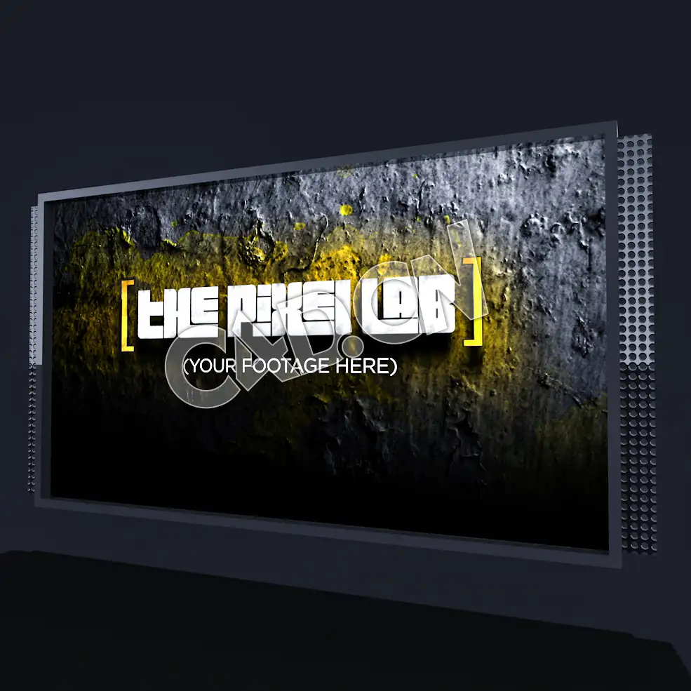 C4D视频简易监视器模型 Simple-Monitor - C4D之家 - 15-Simple-Monitor.jpg