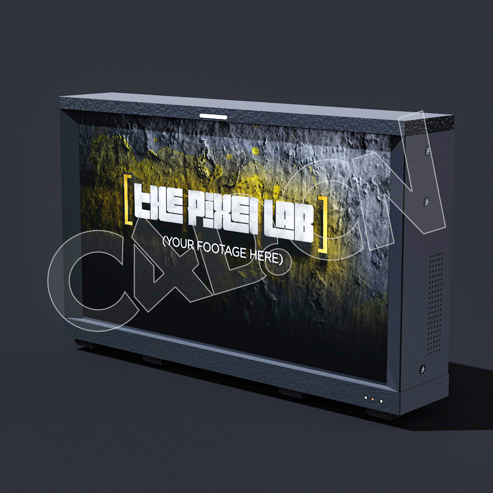 C4D视频监视器模型 Video-Monitor