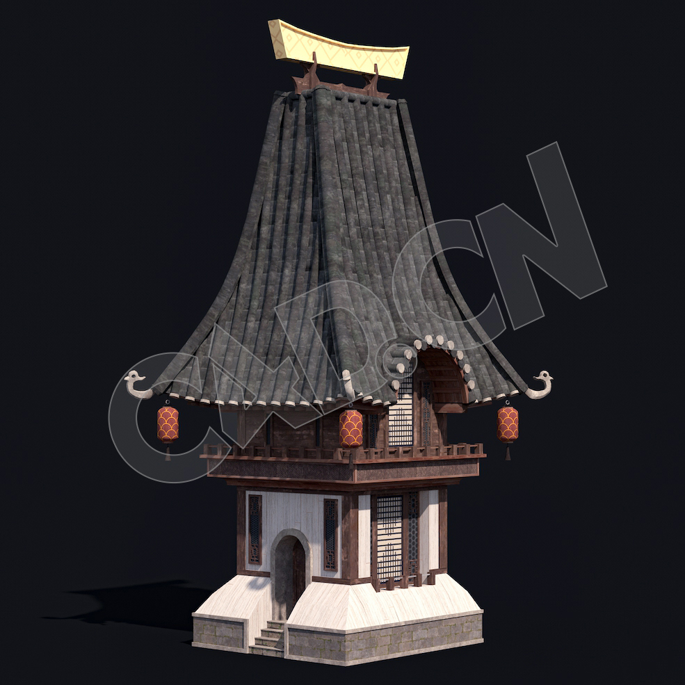 C4D香格里拉中式建筑模型 Kitbash3d-Shangri-La_BldgSM_C_grp - C4D之家 - 23.jpg