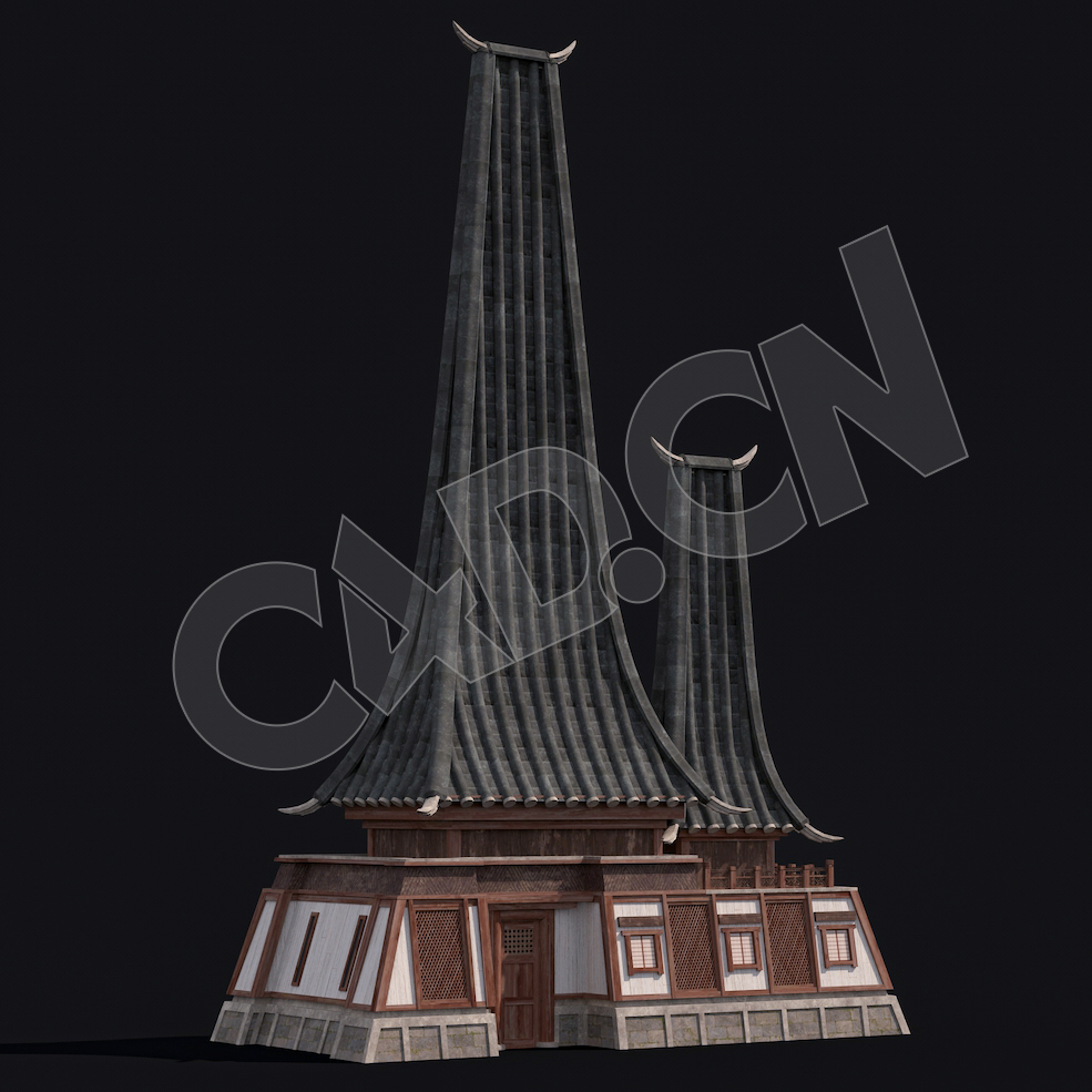 C4D香格里拉中式建筑模型 Kitbash3d-Shangri-La_BldgSM_F_grp - C4D之家 - 26.jpg