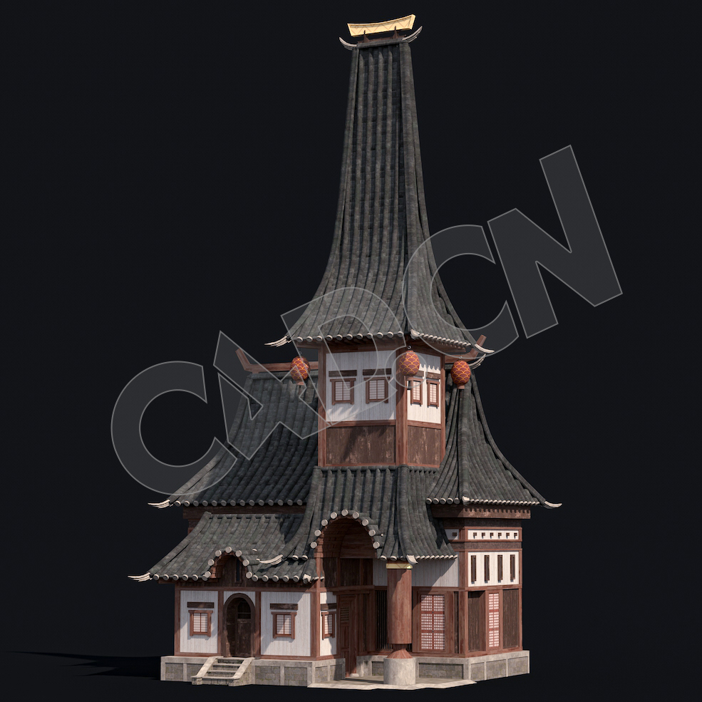 C4D香格里拉中式建筑模型 Kitbash3d-Shangri-La_BldgSM_I_grp - C4D之家 - 29.jpg