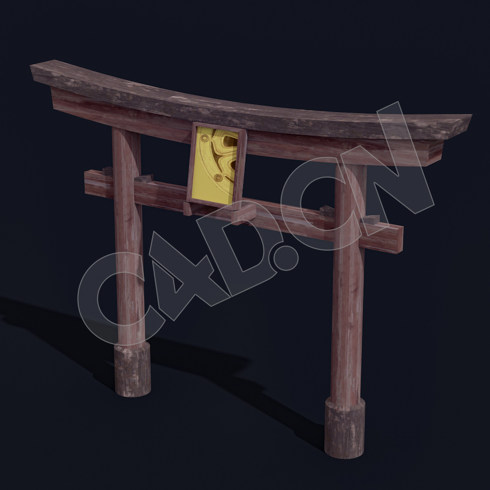 C4D香格里拉中式建筑牌楼木结构模型 Kitbash3d-Shangri-La_Gate_B_grp - C4D之家 - 33.jpg