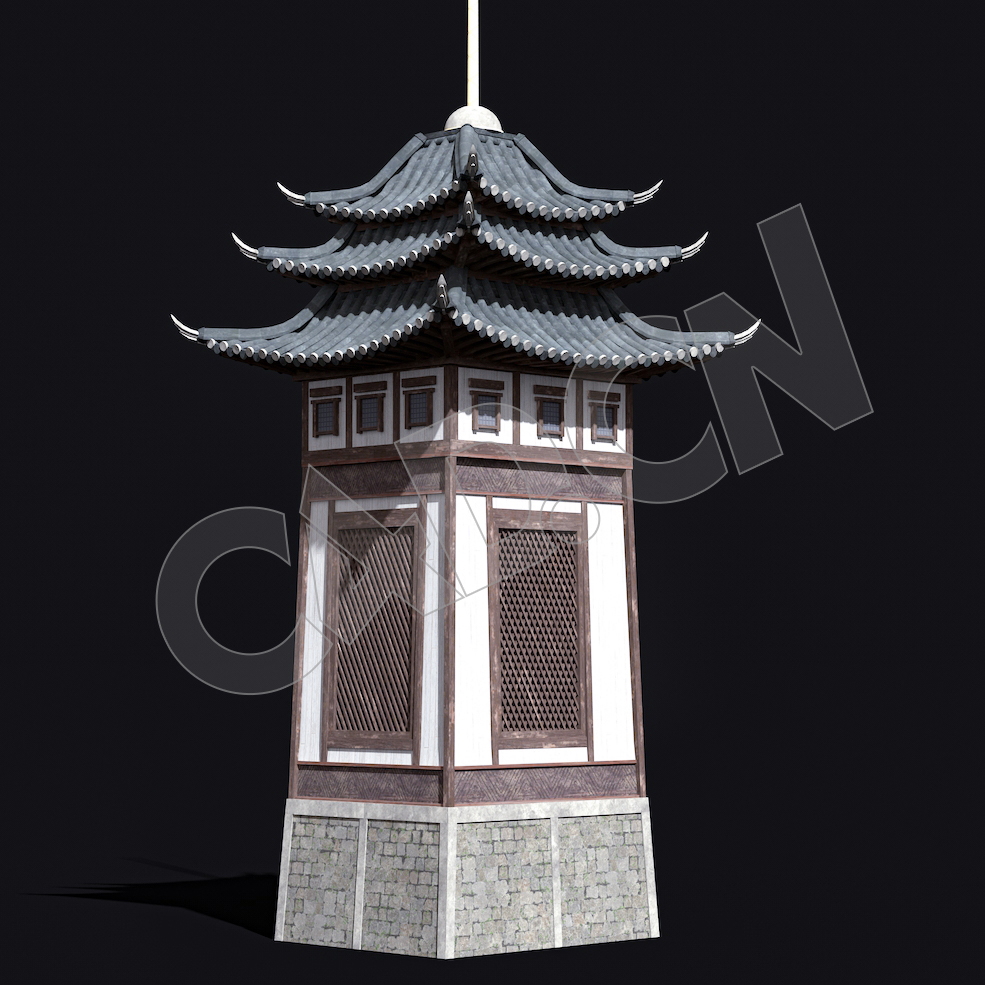 C4D香格里拉中式建筑模型 Kitbash3d-Shangri-La_Tower_B_grp - C4D之家 - 47.jpg