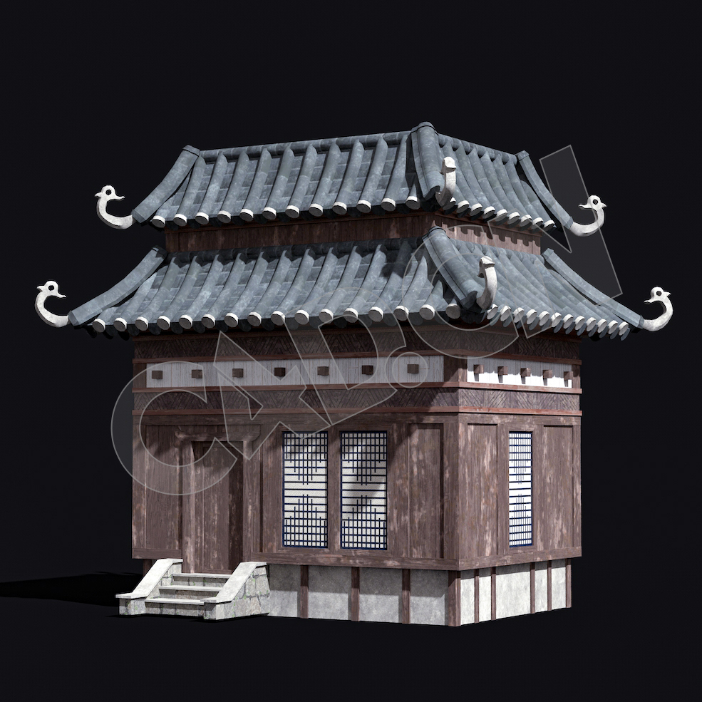 C4D香格里拉中式建筑模型 Kitbash3d-Shangri-La_Tower_F_grp - C4D之家 - 51.jpg