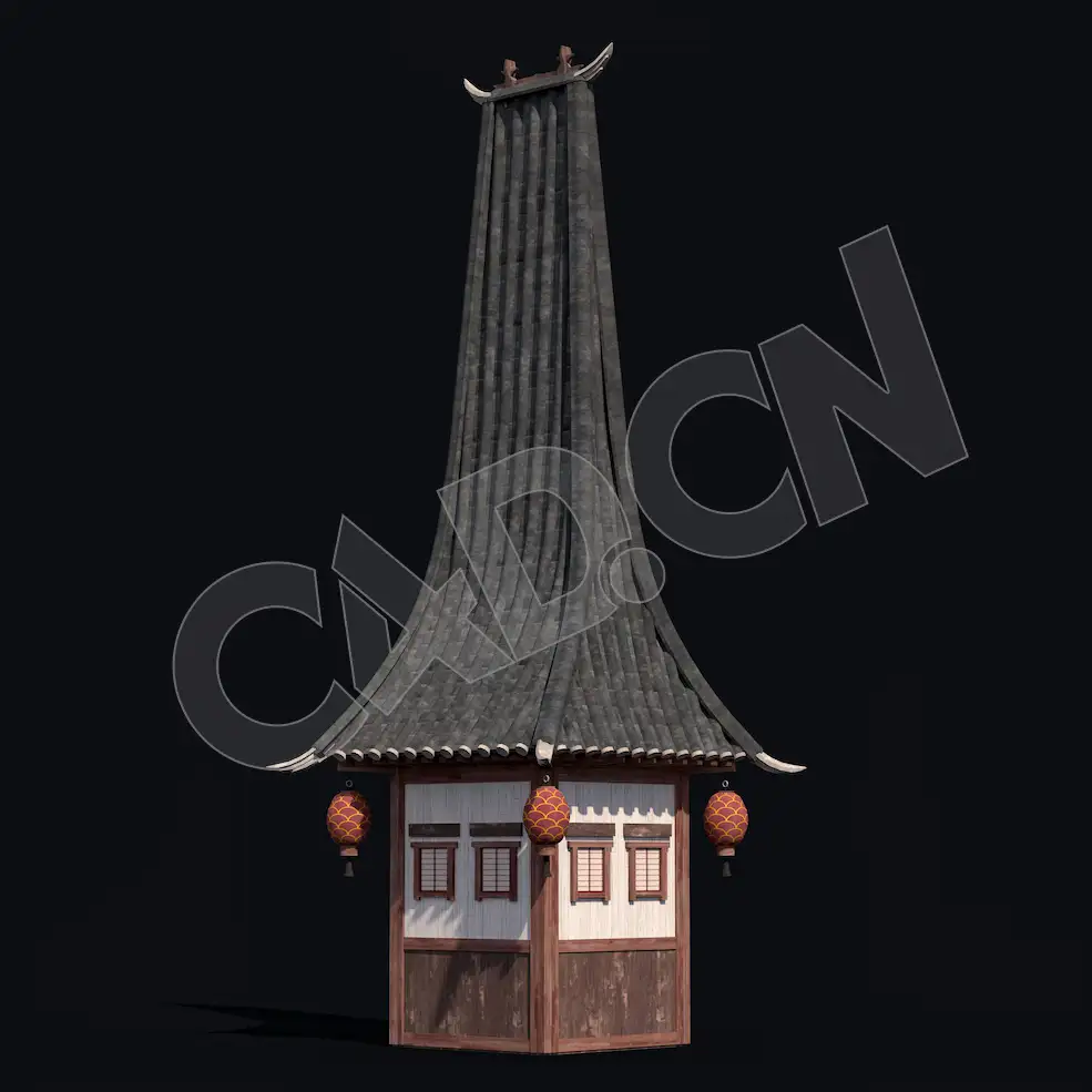 C4D屋顶香格里拉中式建筑模型 Kitbash3d-Shangri-La_Tower_I_grp - C4D之家 - 54.jpg