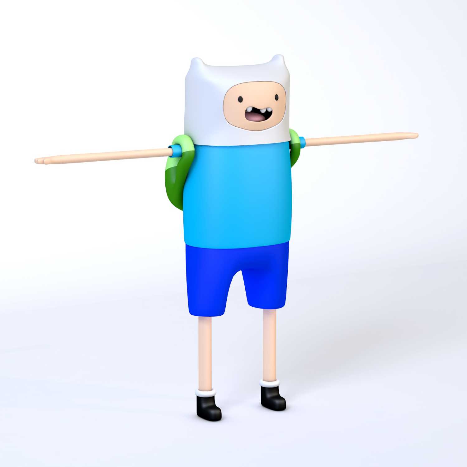 探险时光芬恩（阿宝，Finn）模型 - C4D之家 - Fern02.jpg