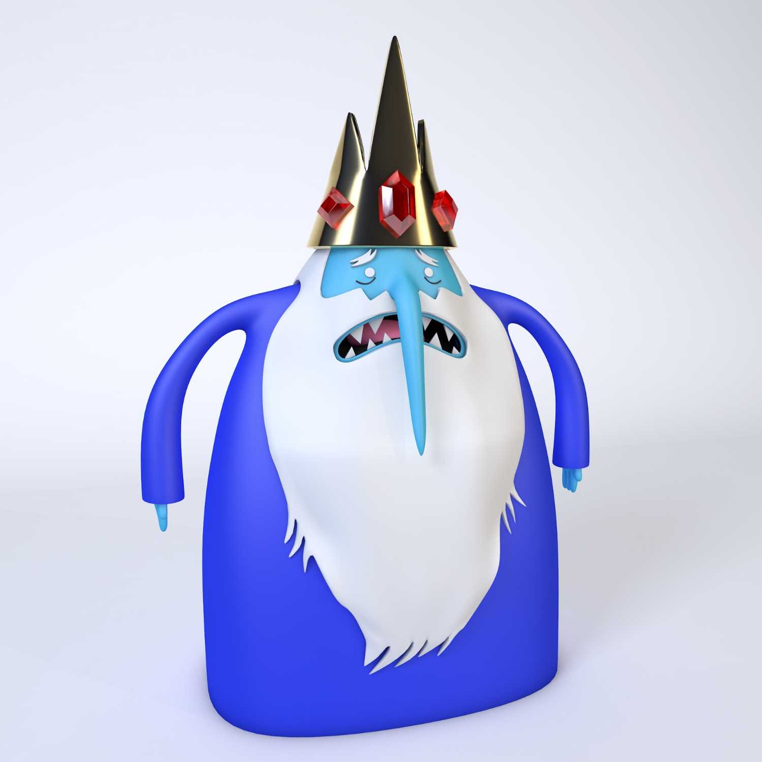 探险时光寒冰王（冰霸王，The Ice King）模型 - C4D之家 - 02.jpg