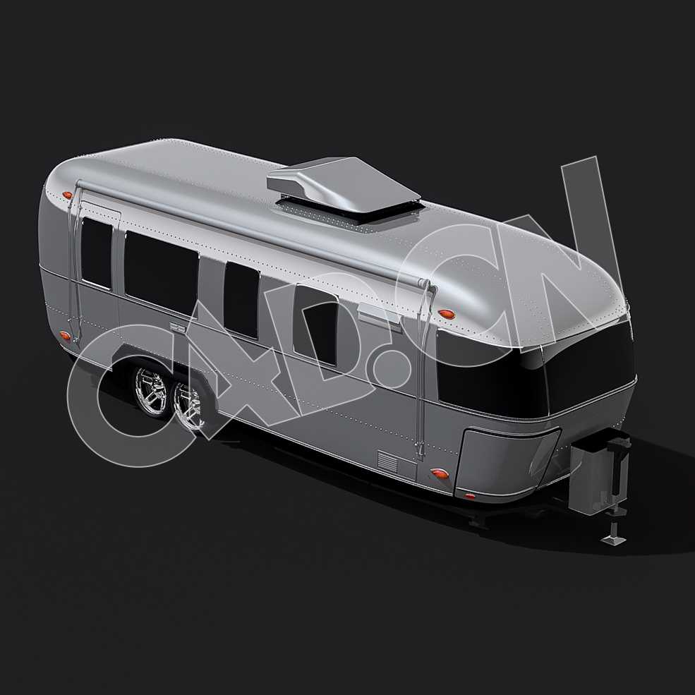 C4D房车露营车模型 Airstream-Camper 3d model - C4D之家 - 04-Airstream-Camper.jpg