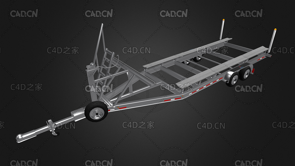 C4D船用平板拖车模型 - C4D之家 - 28.jpg