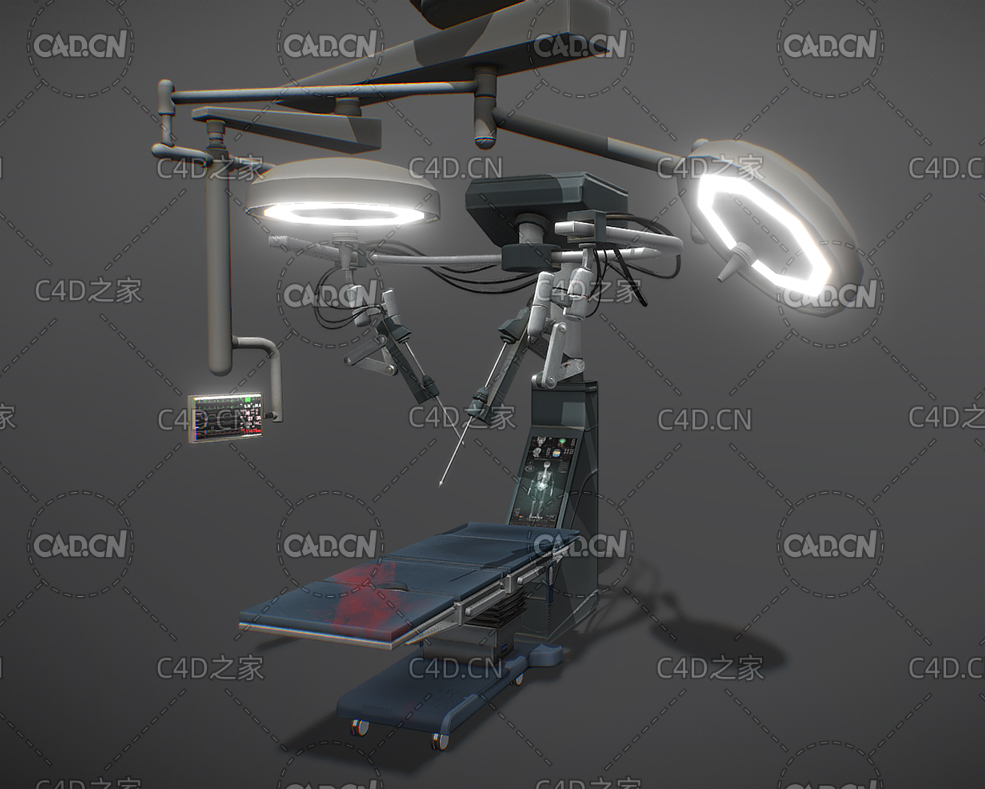 C4D手术台医疗器械模型 - C4D之家 - 38.jpg