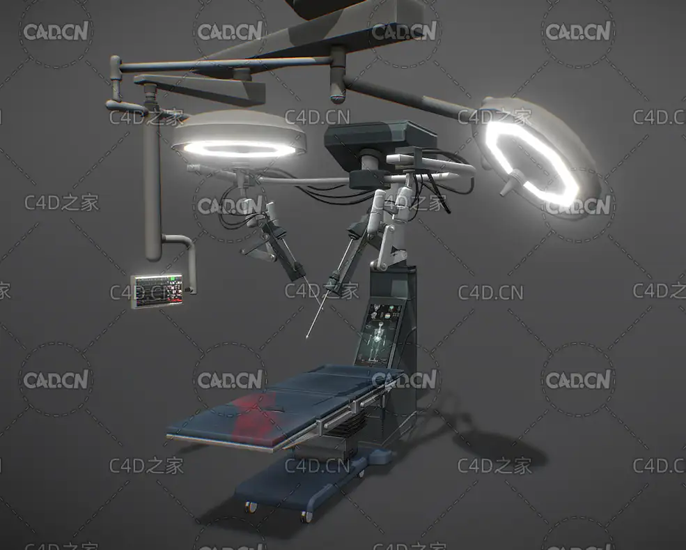 C4D手术台医疗器械模型 - C4D之家 - 38.jpg