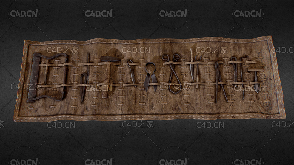 C4D古代刑罚酷刑工具模型 - C4D之家 - 60.jpg