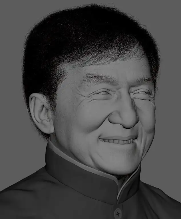 眼见不一定为实，惊艳的CG写实人物成龙 - C4D之家 - 6.jpg