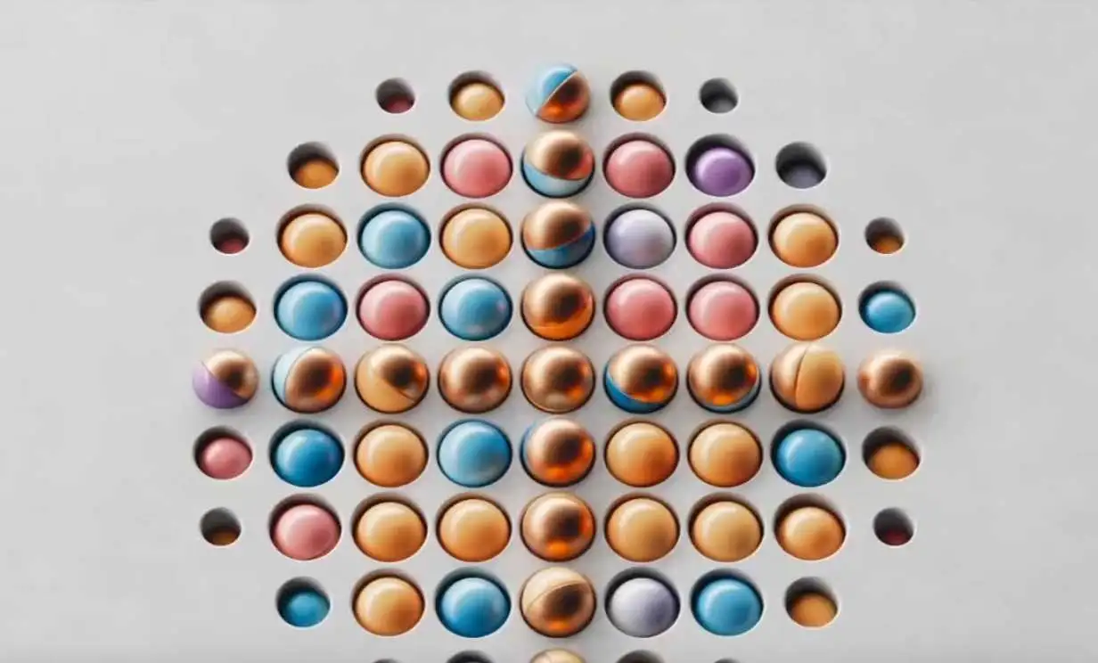 C4D孔洞中的圆球运动图形动画教程 Sphere Appear (Cinema 4D Tutorial)