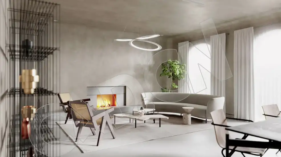 C4D Corona室内渲染灯光材质视频教程 Realistic Interior Rendering