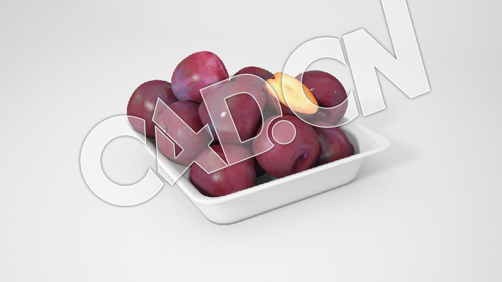 C4D李子水果模型 Plums 3d Model - C4D之家 - VP-Plums-view-1.jpg
