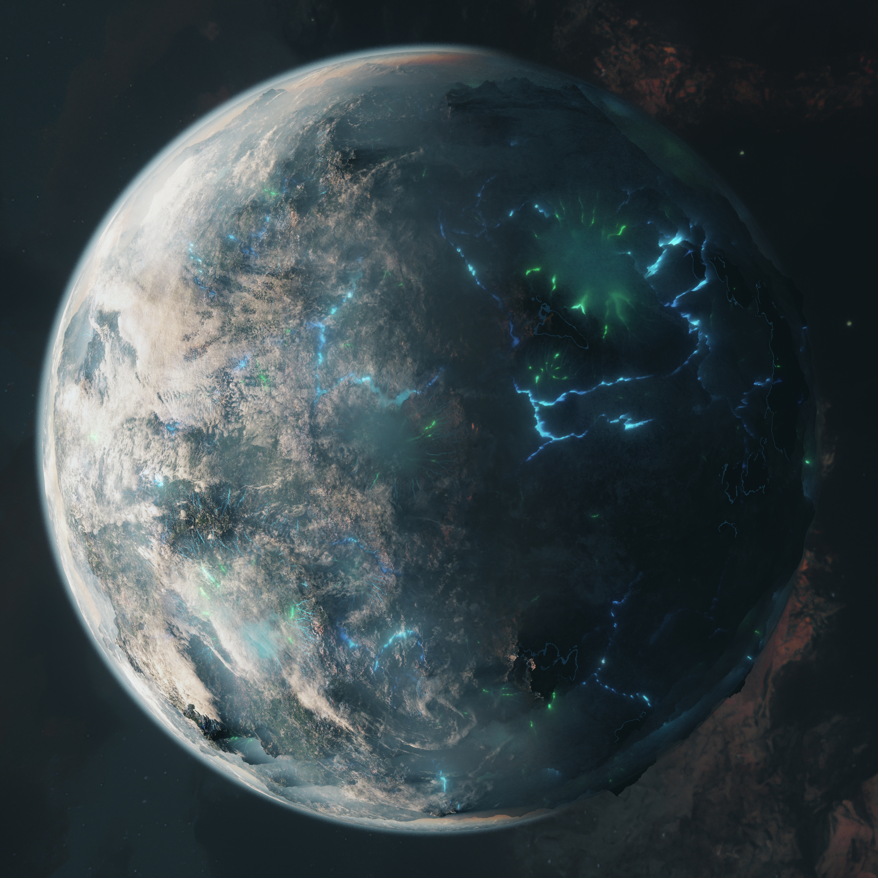 宇宙星球狂想 - C4D之家 - 5.jpg