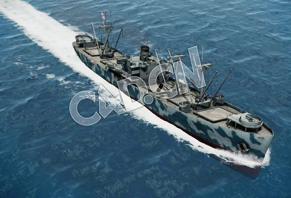 C4D海军舰艇军舰舰船-自由级濒海战斗舰模型 Liberty Cargo 3d Model - C4D之家 - 61.jpg