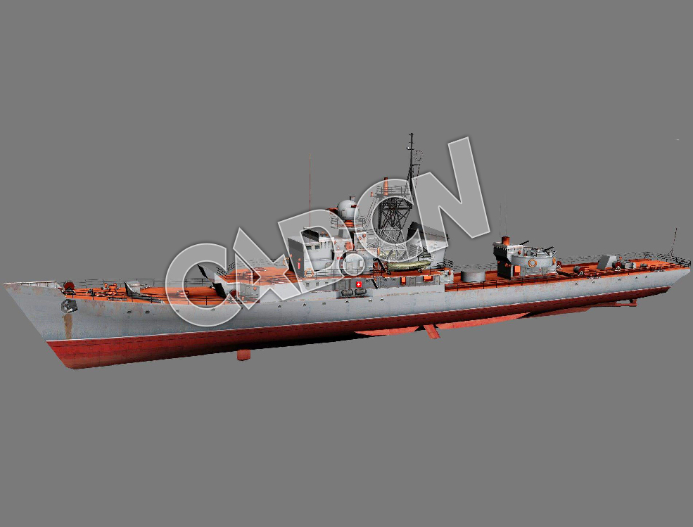 C4D海军舰艇军舰舰船-里加级护卫舰模型 Riga 3d Model - C4D之家 - 93.jpg