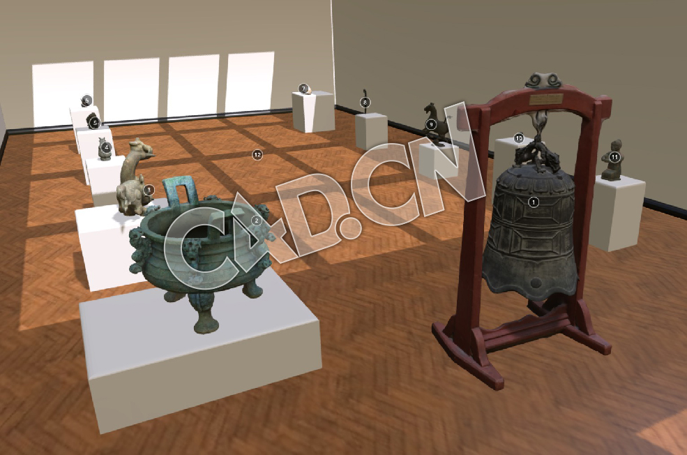 C4D中国青铜器博物馆模型 Chinese bronze museum - C4D之家 - 30-Chinese bronze museum by Chaofan.jpg