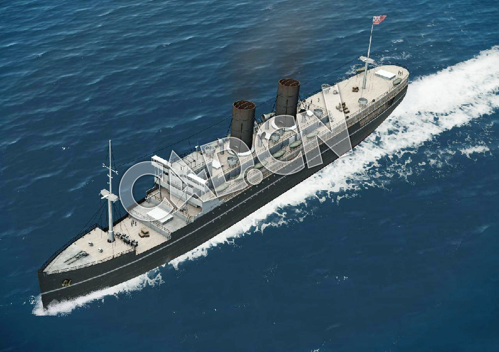 C4D海军舰艇军舰舰船-两栖登陆舰模型 Troop transport 3d Model - C4D之家 - 116.jpg