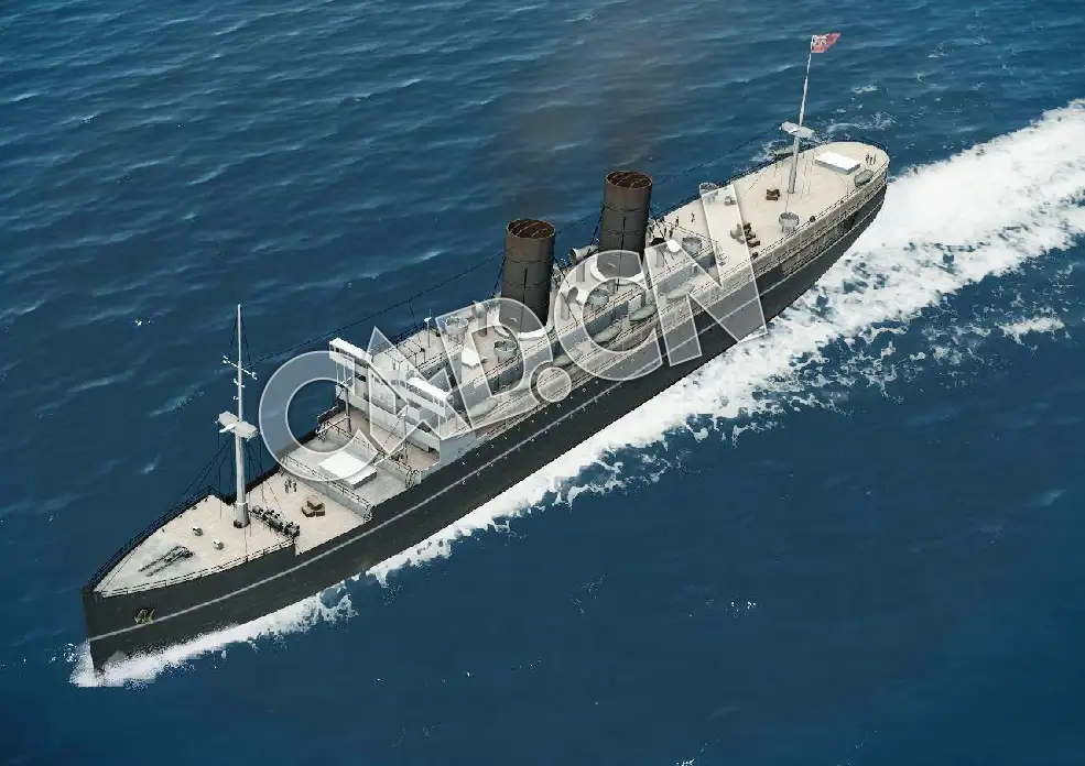 C4D海军舰艇军舰舰船-两栖登陆舰模型 Troop transport 3d Model - C4D之家 - 116.jpg