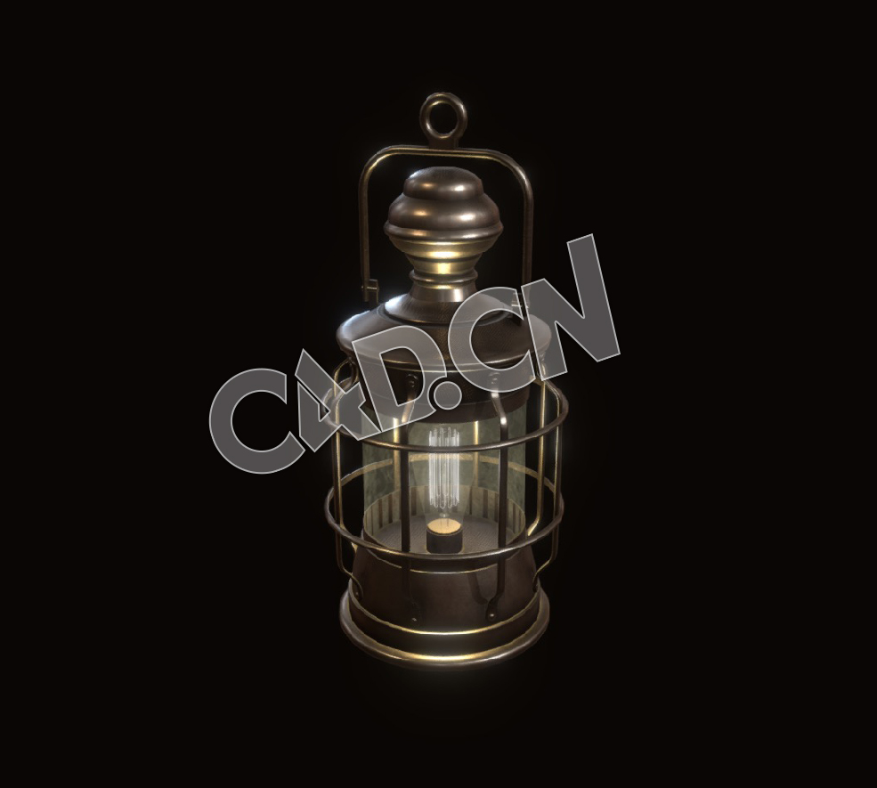 C4D复古油灯模型 Lantern 1 - C4D之家 - 78-Lantern-1.jpg