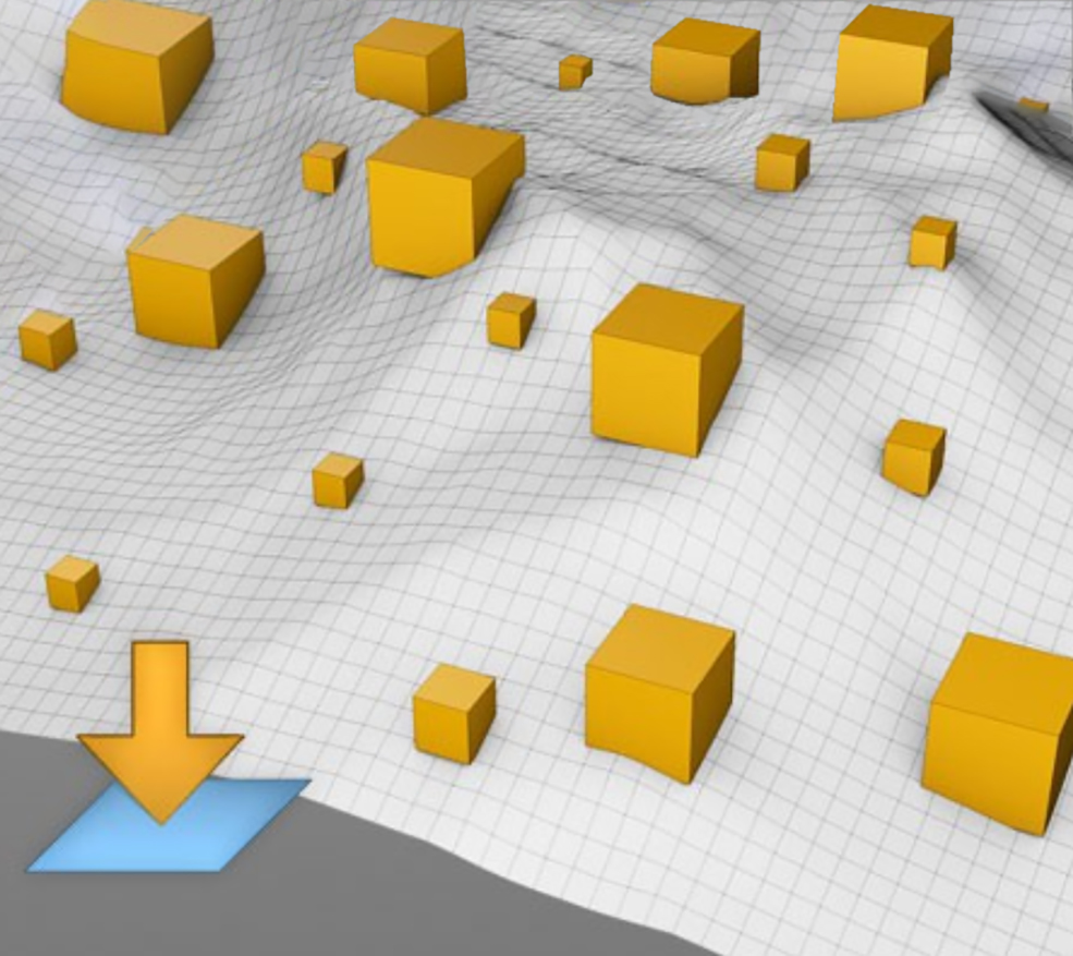 C4D快速附着地面标签插件汉化版 Drop Tag