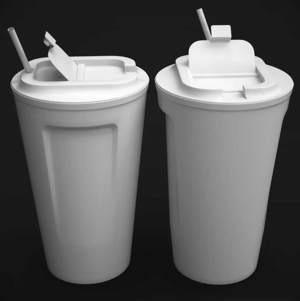 c4d三维模型咖啡杯星巴克 - C4D之家 - 咖啡杯